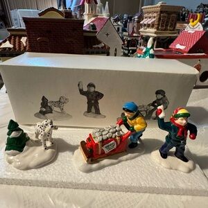 DEPT. 56 early morning delivery